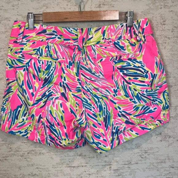 Lilly Pulitzer "Palm Reader" The Callahan Shorts Sz 10 - Picture 7 of 16